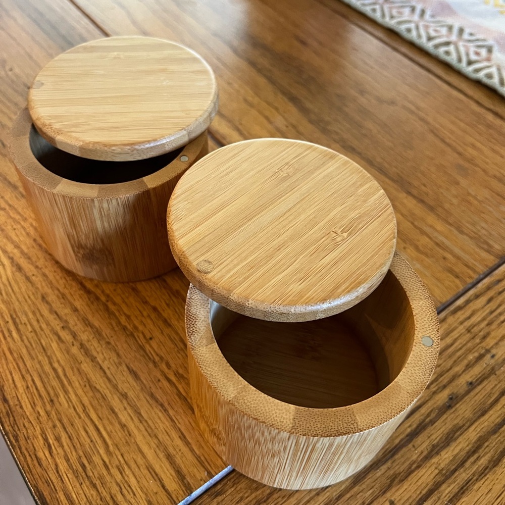 Natural Bamboo Spice Box Set - Picture 5 of 5